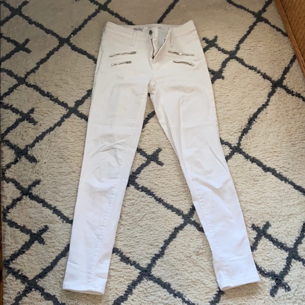 White jeans